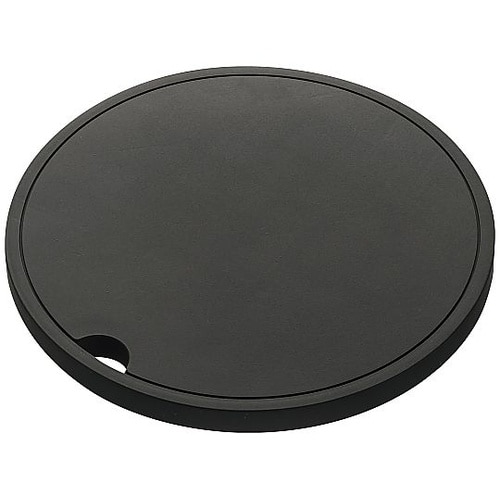 シリコン鍋敷き タワー 丸型 ブラック