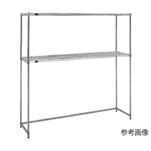 スチール製メッシュラック下段開放型 W1