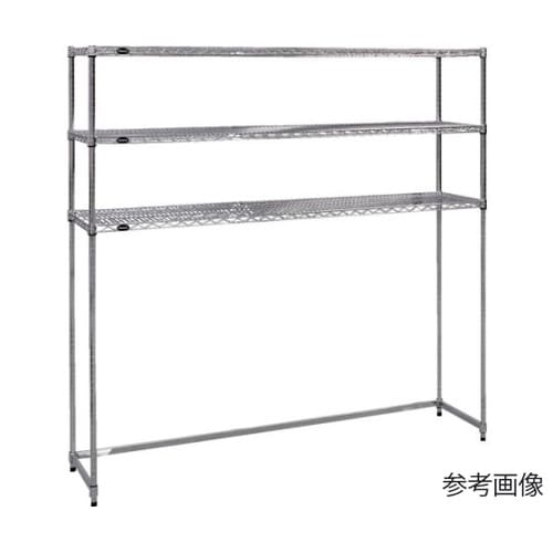 スチール製メッシュラック下段開放型 W1