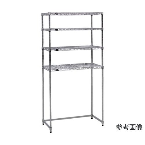スチール製メッシュラック下段開放型 W1