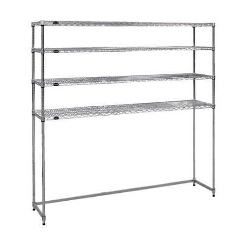 スチール製メッシュラック下段開放型 W1