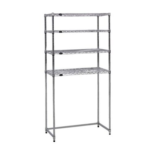 スチール製メッシュラック下段開放型 W9