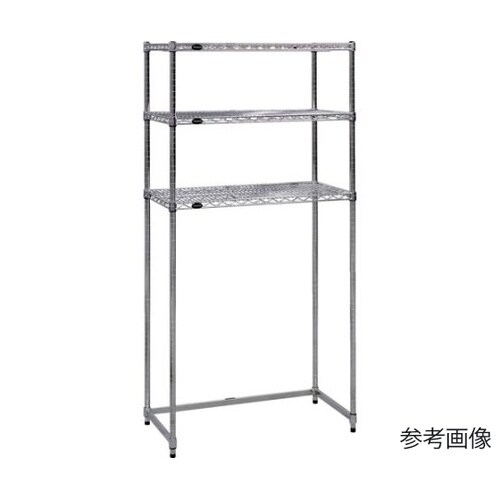 スチール製メッシュラック下段開放型 W9