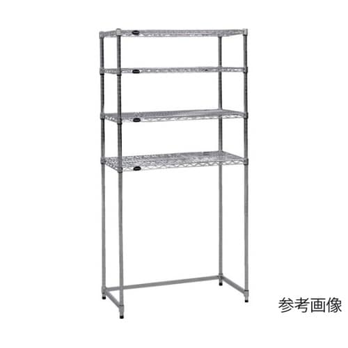 スチール製メッシュラック下段開放型 W9