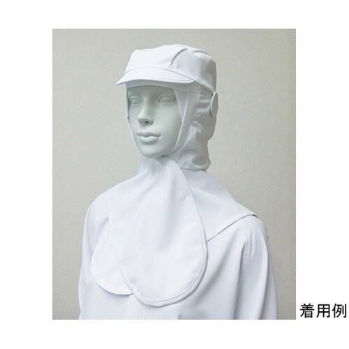 SP468−1 ポプリンフード ホワイト