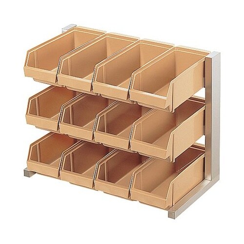 スペースオーガナイザー 3段4列(12ヶ