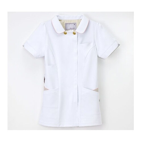 LX−3712チュニックTベージュ+桃M