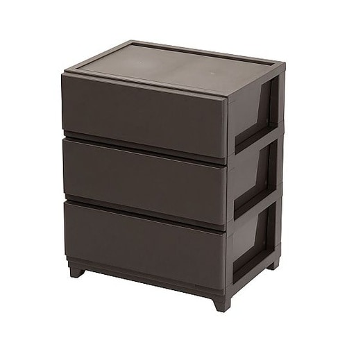 デコニーシーヴォ ワイド 3段 ダークブ