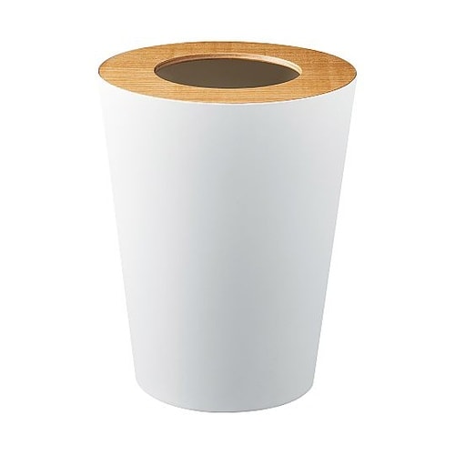 トラッシュカン リン 丸型 ナチュラル