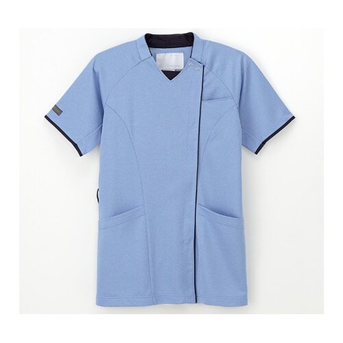 JM−3127 ニットシャツ 青 SS