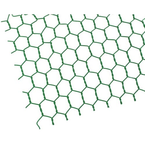 033992 ビニール亀甲網
