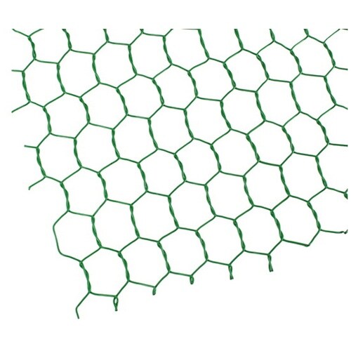 033994 ビニール亀甲網