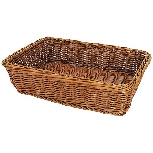 ブレッドバスケット(ポリラタン製)1/2