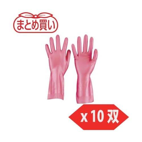 まとめ買い 天然ゴム手袋 中厚手タイプ