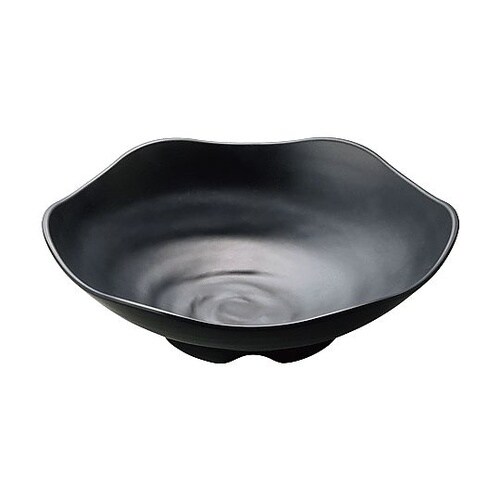 メラミン 盛鉢 26cm 黒色MT UL