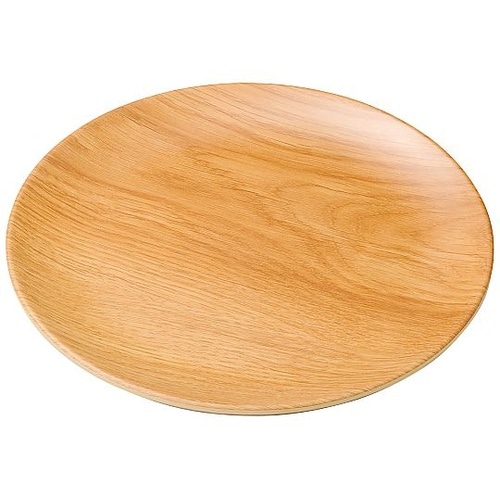 メラミン 耐熱 サークルプレート ナチュ