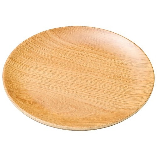 メラミン 耐熱 サークルプレート ナチュ