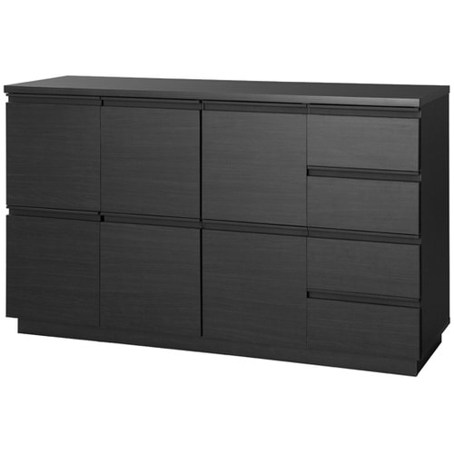 リビングキャビネット ブラック RCB−