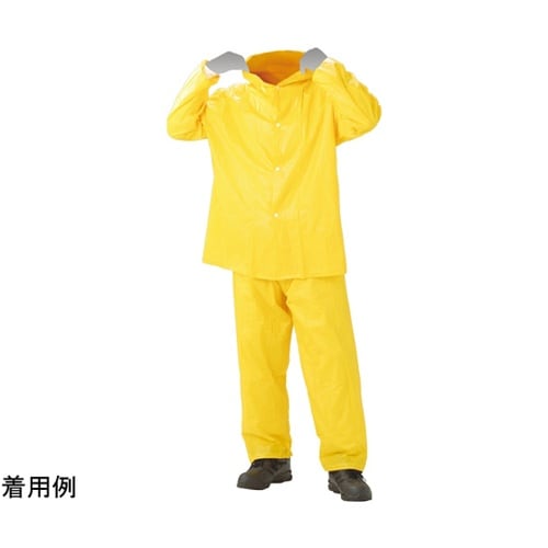 レインスーツ(黄色)1袋(10枚入) H