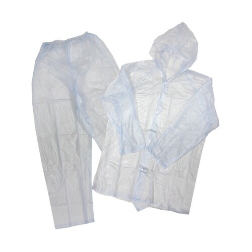 レインスーツ(乳白色)1袋(10枚入)