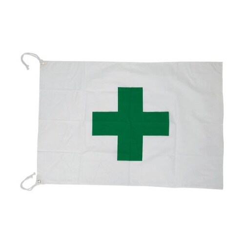 SF70100 安全旗(緑十字) 布製