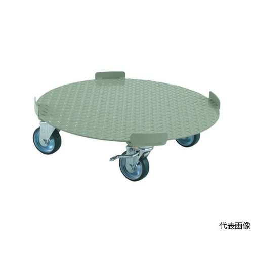 円形台車 4点ガイド型 荷重500kg