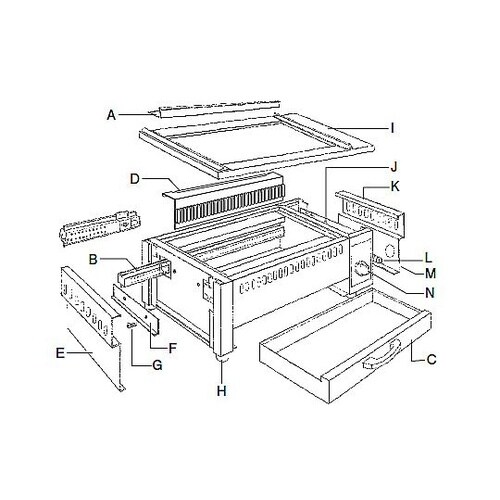 遠赤串焼器790型用 レッドフィン(1枚