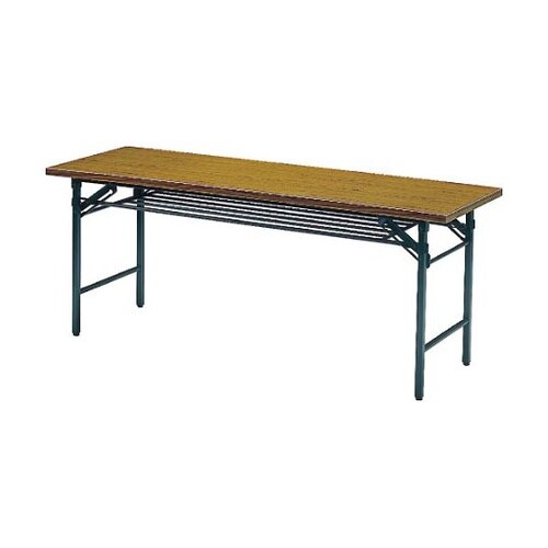 会議用テーブル棚付折り畳み式 1800×