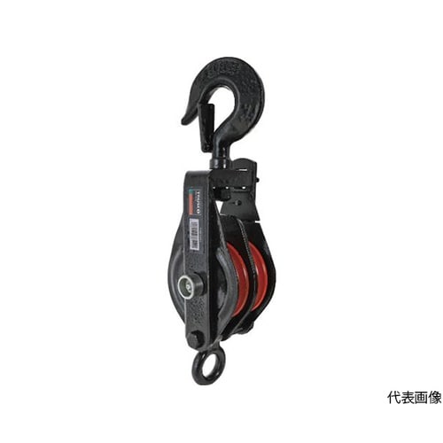 TSB1002滑車二車スナッチ100mm