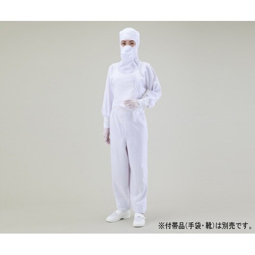 光消臭機能付き フード一体クリーンスーツ
