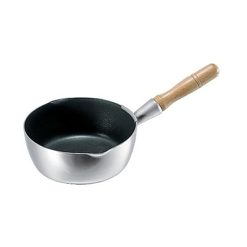 三層鋼 フッ素樹脂加工 雪平鍋 24cm