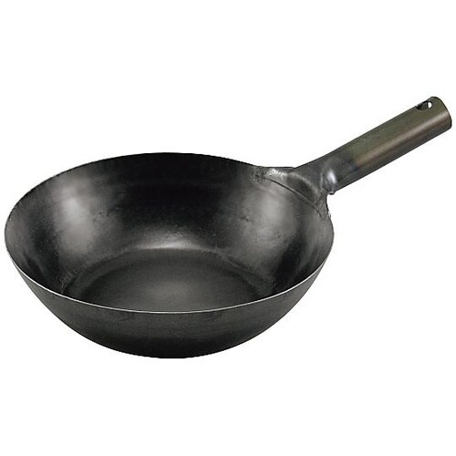 山田 鉄中華片手鍋 39cm 底平型 I