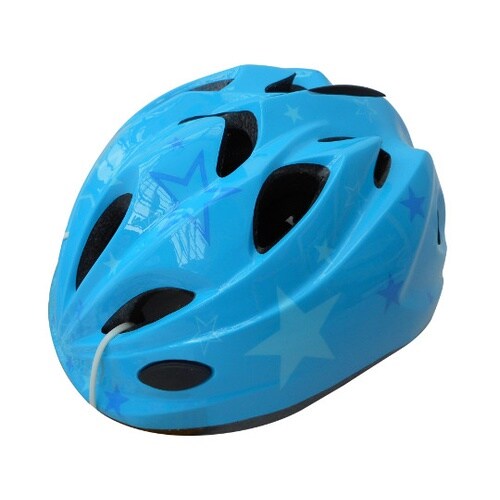 46402自転車用キッズヘルメットブルー
