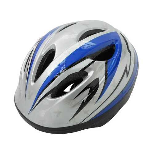 46832 自転車用ジュニアヘルメット青