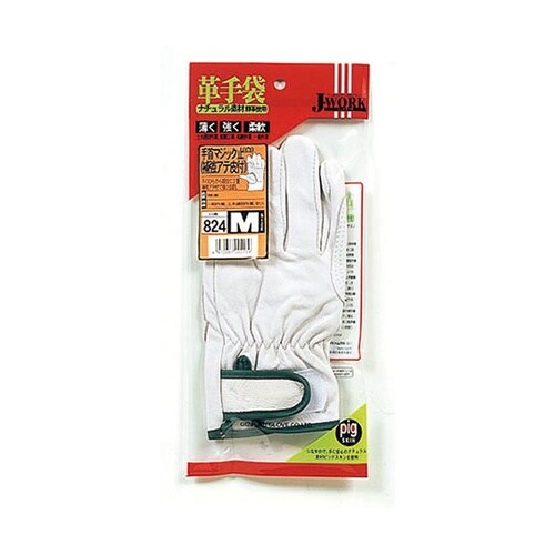 JW−824 マジック止補強アテ皮付 M