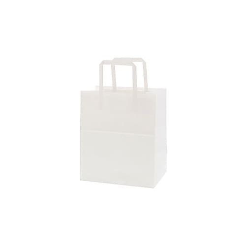 手提げ紙袋 Nフラットチャームバッグ 平