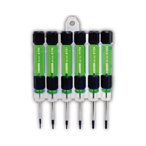 精密ドライバーセット へクスローブネジ用