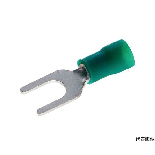 TBVF5.56G 圧着端子 拡管形Y形