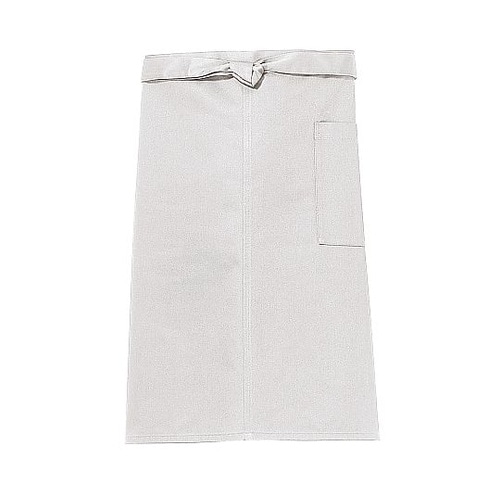 前掛け(長)KE0020−2 灰色 フリ