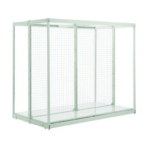 前柱28型什器 両面ネット W1200