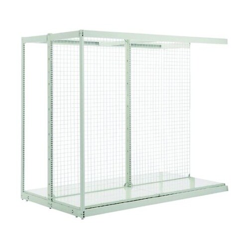 前柱28型什器 両面ネット W1200