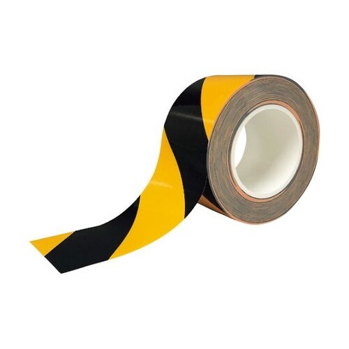 Y6073 耐久ラインテープ 黒/黄