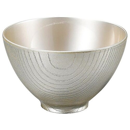 耐熱5寸飛鳥木目丼 総銀透き 10008