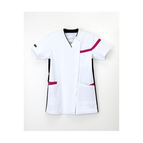 LX−4162 スクラブ T紺+桃 M