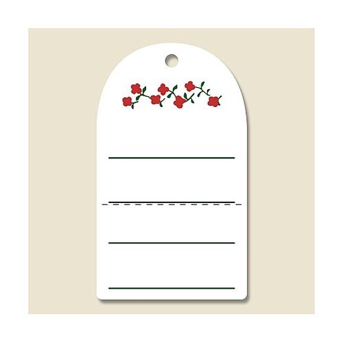 提札 綿糸付き 500枚 0071509