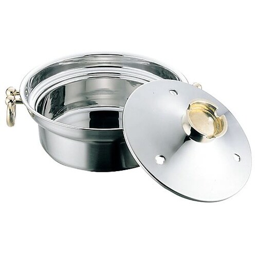 電磁用 しゃぶしゃぶ鍋 穴明 25cm