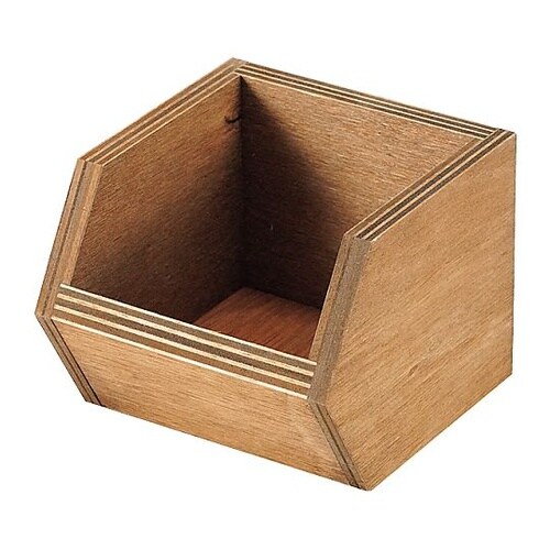 木製オーガナイザーボックスミニ ダークウ
