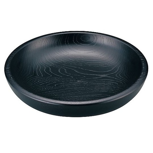 木製サラダボール ハーフ 黒 5吋 HF