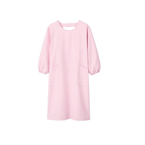 74−403予防衣男女兼用長袖ピンクLL