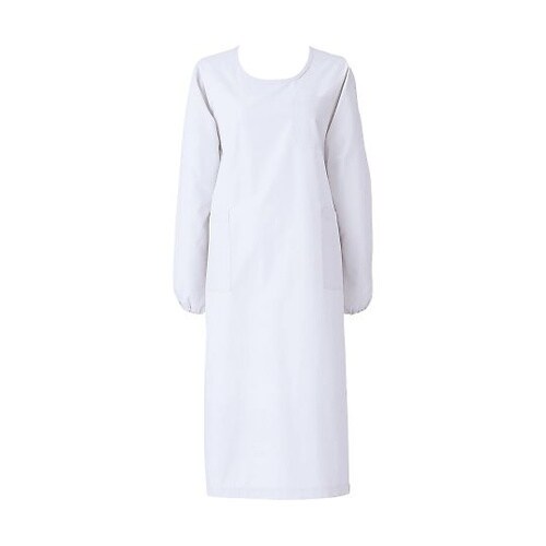 139−30 S予防衣長袖シロ